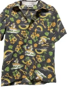 OUTDOOR メンズトップス 柄シャツ 半袖