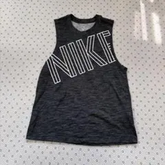 ☆美品　ナイキ　スポーツウェア　ドライフィット　でかロゴ　タンクトップ　S