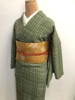 2025年最新】格子柄 着物の人気アイテム - メルカリ