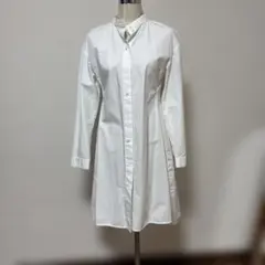 COS ホワイト シャツワンピース 長袖
