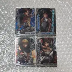 進撃の巨人 コレクターズカード SR レア リヴァイ ハンジ エレン アルミン
