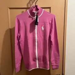 ピンク 長袖カーディガン Sサイズのサムネイル