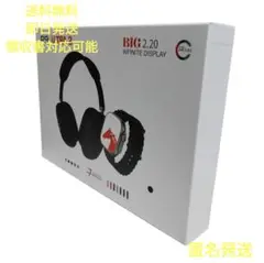 P9 ULTRA 2 スマートウォッチBluetooth無線ヘッドホン ブラック