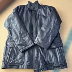 ★ヴィンテージ★羊革コート※傷汚れ少々有 ※タグなし