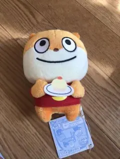 ぬいぐるみ オレンジと赤のキャラクター