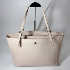 美品✨ トリーバーチ エマーソン トートバッグ グレージュ A4収納可 
