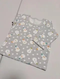 同封無料／長袖キルト 肌着 90cm