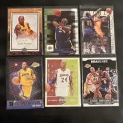 NBA カード コービー ブライアント UD,Panini 6枚セット