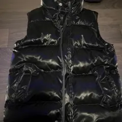 ブラック ダウンベスト