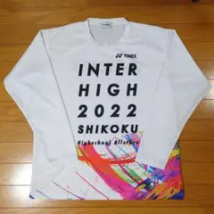 YONEX ライラックTシャツ INTER HIGH 2022 YONEX ライラックTシャツ INTER HIGH 2022 テニス