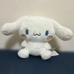 サンリオキャラクターズ　むきゅむきゅドールBIGぬいぐるみ　シナモロール