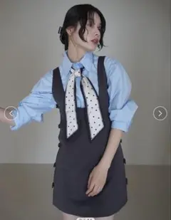 【値下げ】eimy istoire サイドベルトワンピース