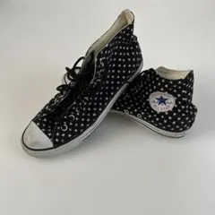 コンバース　オールスター　ハイ　星柄