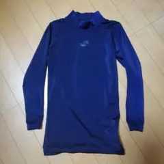 ⑥140　SSK ネイビー　少年野球　アンダーシャツ　長袖　ハイネック