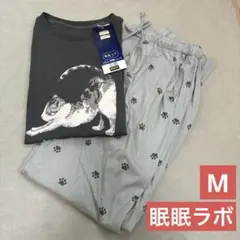 レディース 眠眠ラボ Healthy 快眠パジャマ ドライ パジャマ 猫 ネコ