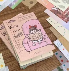 おすそわけ モリンタ【Write About life】素材紙 メモ ブック