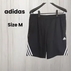 アディダス　ハーフパンツ　M ブラック　climacool