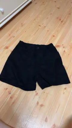 UNIQLO ブラック ハーフパンツ 160サイズ