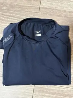 Mizuno ネイビー 長袖 アンダーシャツ S