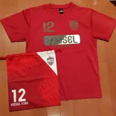 VISSSEL KOBE 背番号12 シャツとバッグ
