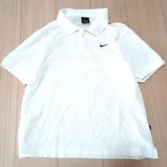 Nike ホワイト ポロシャツ Lサイズ1149番