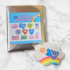 エンジェルブルー シークレット アクリル ステッカー シークレット シール