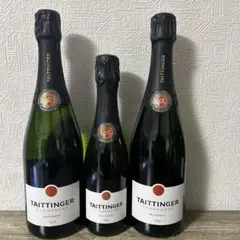 テタンジェTaittinger シャンパン フルハーフの超お得3本セットのサムネイル