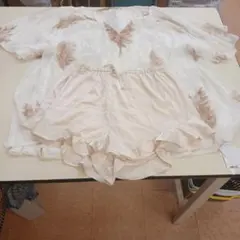 ジェラートピケ ルームウェア上下セット