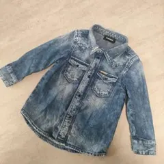 【DIESEL 】デニム 長袖シャツ 80