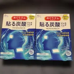 めぐりズム 貼る炭酸ジェルパック HEAD&NECKのサムネイル