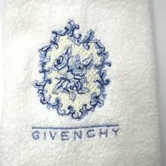GIVENCHY ホワイトタオル 綿100% 日本製　新品未使用　②