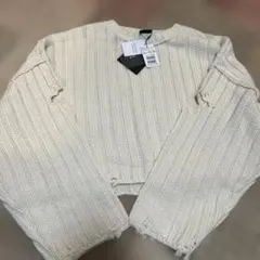 ヤマダヤ　ETRH アイボリー　ショートニット