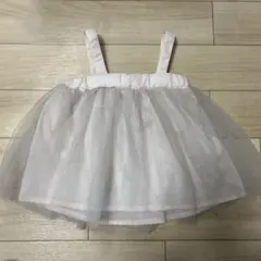 petit main ベビードレス ホワイト