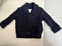 ラルフローレン　カーディガン　12m 80