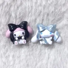 マイメロディ シナモロール バレエリボンフィギュア 2体セット ガチャガチャ