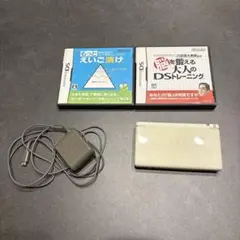 Nintendo DS Lite 本体 ホワイト 充電器付 ソフト付