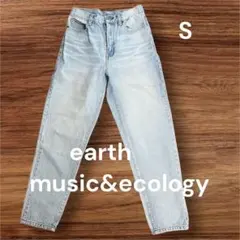 earth music&ecology デニムパンツ ライトブルー Sのサムネイル