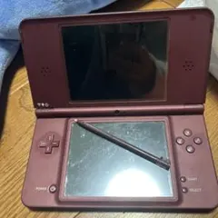 ニンテンドーDSi LL ワインレッド タッチペン付き