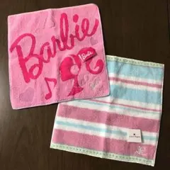 新品タグ付き バービー・クレージュ タオルハンカチ