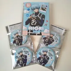 氷織羊 キノコス KINOKOSといっしょ 缶バッジ&特典カード 5点セット