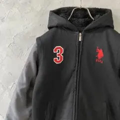 U.S.POLO ASSN. パーカー　ジャケット　裏ボア　フルジップ　IW29