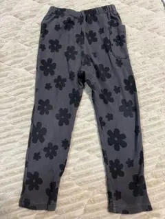 devirock 花柄ロングパンツ レギンス 110cm