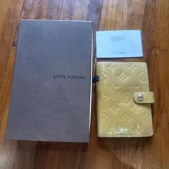 LOUIS VUITTON ルイヴィトン モノグラム ヴェルニ 手帳カバー