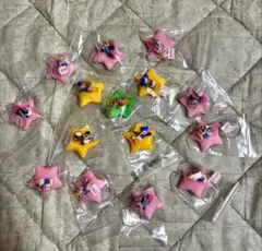 ディズニー　キャラクター　くつろぎ　マスコット付ストラップ　5種　15個