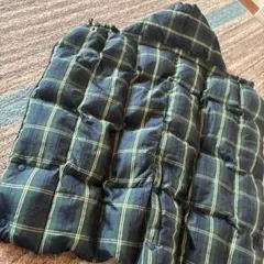 【miki HOUSE】防寒ケープ ダウンキャリー ブランケット