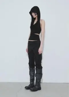 BOHEMSEO 25SS CUT-OUT HOODIE SLEEVELESSのサムネイル