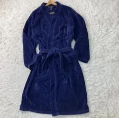 ポロラルフローレン バスローブ Ralph Lauren フリーサイズ ネイビー