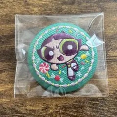 THE POWERPUFF GIRLS 刺繍缶バッジ
