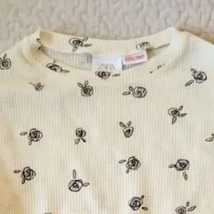 116cm ZARA 花柄 長袖カットソー 5-6歳