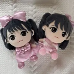 まつかれ　松本かれん　ちびぬい　かわぬい2個セット　フルーツジッパー